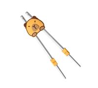Palillos de ayuda - Entrenador de silicona | Palillos de aprendizaje para niños principiantes, lavable, reutilizable, conector kapybara para comer en casa, escuela, familia