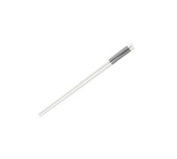 Palillos de cerámica Nordic Wind Home, sencillos, exquisitos y prácticos, resistentes a altas temperaturas y fáciles de limpiar, barra vertical, 10 pares.