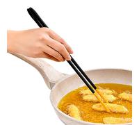 Palillos de cocina largos antiquemaduras, resistentes al calor, silicona antideslizante, para olla caliente, freír tempura, carne a la parrilla