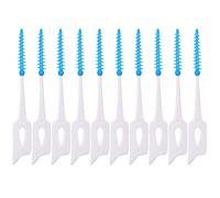 Palillos de Dientes, 80 Piezas de Palillos de Dientes Desechables de Moda Cepillos Interdentales Suaves Herramientas de Cuidado Dental Palillos de Dientes Y Palitos de Hilo Dental(Paquete de 80)