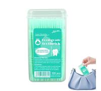 Palillos de dientes con sabor, palillos de dientes para limpieza de dientes, cepillos interdentales de 2 puntas con sabor a fruta, removedor de manchas de polipropileno de 2.5 pulgadas, herramientas