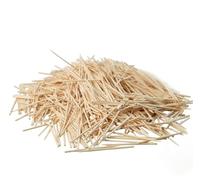 Palillos de dientes de madera de un solo punto hechos de bambú (punto único, 1000)