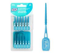 Palillos de dientes TePe EasyPick, azul, ISO M-L, 36 ud., eliminación de placa, limpieza interdental eficaz, palillos dentales duraderos para espacios reducidos, incluye estuche de viaje