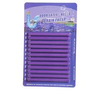 Palillos de drenaje, 12 unidades, para tuberías | Poderoso desodorante de enzimas para tanques, fregaderos, baños, baños, cocina, baño