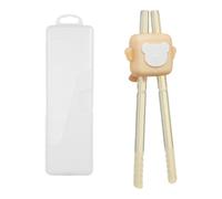 Palillos de entrenamiento ajustables para niños de 1 a 6 años, diseño ergonómico, agarre antideslizante, utensilios de aprendizaje para facilitar la alimentación del bebé