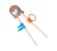 Palillos de entrenamiento para niños: entrenador de palillos con diseño de pulgar de rebote, patrones divertidos de animales | Función de aprendizaje para principiantes, beneficio de desarrollo de hab