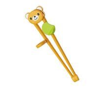 Palillos de entrenamiento para niños pequeños, palillos de entrenamiento para niños, palillos infantiles con diseño de animales de dibujos animados, ayudante de ejercicio reutilizable y apto para