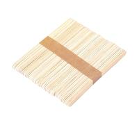 Palillos de hielo hechos a mano naturales de madera de abedul para piruletas caseras, proyectos de cocina creativos con calidad alimentaria, 50 unidades (A, 9.3)