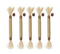 Palillos de hierba gatera - 5 piezas comestibles de hierba gatera juguetes para lamer, palillos de Silvervine naturales para el cuidado dental - para enriquecer los accesorios para mascotas para el