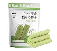 Palillos de Hierba para Gatos, mordedores de Hierba para Gatos domésticos, mordedores de Hierba de Gatito, mejoran la digestión, Aumentan la diversión, Asistente de higiene bucal