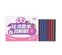 Palillos de limpieza de inodoro, limpiadores multifuncionales para inodoros, varillas ambientadoras para baño, bloque concentrado de tabletas de agente de limpieza de larga duración, fácil de usar, 1