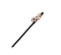 Palillos de madera de estilo chino vintage para mujeres y niñas, horquilla de pelo con borla de luna, Hanfu, accesorios para el cabello (estilo 14)
