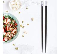 Palillos de Madera, Palillos de Madera, Palillos Reutilizables, Palillos de Madera, Palillos para Aperitivos, 1 par de Estilo Japonés para Niños Adultos (Genericgr9t0igf7s-04)