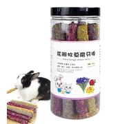 Palillos de masticación de conejo, palitos de masticación del hámster - Pequeños palos de Chew Animal | Dulces interactivos saludables para animales pequeños, dientes que molen juguetes para uso