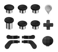Palillos de metal 13 en 1 para mando Xbox One Elite Series 2, accesorios para Xbox Elite Controller Series 2, reemplazo de accesorios para juegos, palanca de mando de metal Mod 6 Swap, 4 palas, 2