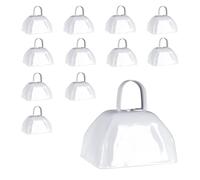 Palillos de metal con asas de 7,6 cm para hacer ruido, paquete de 12