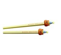 Palillos de metal de aleación resistentes con revestimiento antimoho, vajilla temática para fiestas, para niños, reuniones familiares, utensilios de cocina de aleación resistentes
