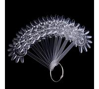 Palillos de muestras en forma de abanico para mostrar polacos artísticos con forma de abanico