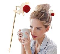 Palillos de para pequeños, palillos de de metal - Accesorios para el cabello de aleación con colgante,Horquilla elegante de 5.7 pulgadas, pequeño fabricante de para fiestas