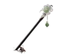Palillos de pelo Borla paso sacudiendo horquilla palillo de pelo adorno for el cabello Pan tocado accesorios for flores para Mujeres(8-Watching the moon)