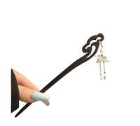 Palillos de pelo Horquilla de madera Vintage Lotus for el cabello, accesorios for hechos a mano palisandro for mujer, pinzas for, 1 Uds para Mujeres(Color3)