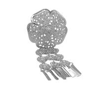 Palillos de pelo versátiles para boda con flor tallada exótica, horquilla grande para mujer, accesorio para el cabello de vacaciones