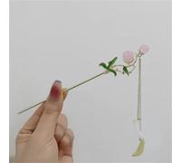 Palillos for el cabello con flecos de flores, horquilla de Metal femenina a la moda, adorno for el cabello femenino, herramientas de estilismo(44)