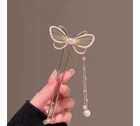 Palillos for el cabello con flecos de flores, horquilla de Metal femenina a la moda, adorno for el cabello femenino, herramientas de estilismo(41)