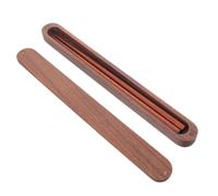 Palillos Japoneses de Madera de Nogal Negro, Caja Portátil Magnética