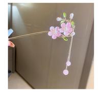 Palillos para El Cabello 2 horquillas clásicas con forma de flor for el pelo, hechas a mano, for mujer, adornos for(Color-13)