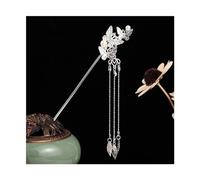 Palillos Para El Pelo Borla vestido antiguo tocado horquilla paso sacudida placa diaria pinzas en forma de garra for cabello grueso Palitos De Pelo Chinos(B)