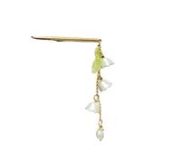 Palillos Para El Pelo Tocado for mujer, flor, horquilla larga con borla, palillo for el pelo, adorno for el cabello, joyería Palillos Para El Cabello (Color : 4)