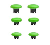 Palillos para mando PS5 Edge, palas de repuesto para controlador PS5 Dualsense, piezas de accesorios 6 en 1 para PS5 Dualsense Edge, kit de reparación de joystick analógico (verde)