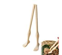 Palillos para niños - Novedad en forma de pie,Palillos con forma de pie con pajita - para mujeres hombres adultos niños hogar comidas diarias viajes acampar restaurante comida comedor