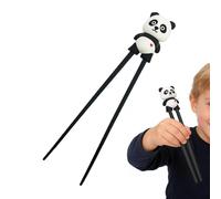 Palillos Para Niños - Palillo Para Picar Con Forma De Panda Resistente Al Calor | Entrenador De Palillos De Melamina De 22x4 Cm Adecuado Para Niños, Principiantes, Niñnos, Niñas, Entrenadores, Estudia