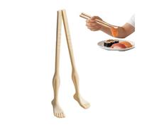 Palillos | Utensilio con Forma de Pie | Palillos con Forma de Pie,para Mujeres Hombres Adultos Niños Hogar Cocina Viajes Camping Restaurante Comer Cenar