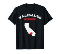 Palisades Fuerte LAFD Fuerte Los Ángeles California Fuerte Camiseta
