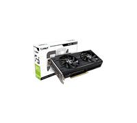Palit GeForce RTX 3060 Dual 12GB GDDR6 Tarjeta gráfica, 3584 núcleos, 1320 MHz GPU, 1777 MHz Boost, Arquitectura de Amplificador, 3 x DisplayPort, HDMI, Ventiladores duales con tecnología de 0 dB