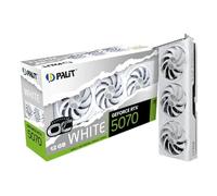 Tarjeta Gráfica Palit GeForce RTX 5070 White OC 12GB GDDR7 Reflex 2 RTX AI DLSS4