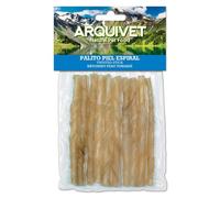 Arquivet, Palito Piel Espiral, Snacks de Piel para Perros, 12 cm (Bolsa 10 uds,)
