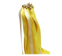 Palitos con cintas de colores variados， 25pcs Ribbon Wands With Wooden Sticks And Bells Wedding Party Dance Decoration Multicolor(11)