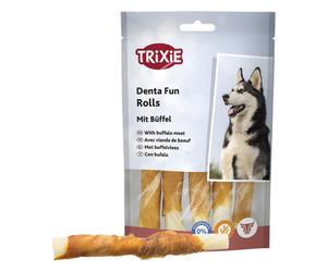Palitos de búfalo Dentafun para perros - Trixie - Mediciones: 12 cm | Cantidad: 5 unidades
