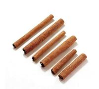 Palitos de Canela Pelados, Trozos Enteros Corteza Canela, Hierbas y Especias AutéNticas para Hornear Cocinar, Perfectos La Cocina AsiáTica India(50g (10cm pinky stick))