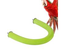 Palitos de Garras de Loro en Forma de U | Soporte para pájaros con Perca para Loros,Juguete Reutilizable para Mascotas, Plataforma para pájaros, Palo Limpio para moler Patas de Arena para Cenmoo