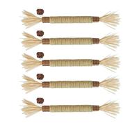 Palitos de hierba gatera | 5 Uds. Suministros para mascotas naturales resistentes a la masticación y las mordeduras, palitos masticables Silvervine - Enriquecimiento de dientes Interior Aburrimiento