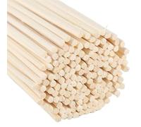 Palitos De Madera Para Manualidades 20-50 piezas de ratán natural hecho a mano, artesanías tejidas, palitos de caña, adornos for muebles del hogar, bricolaje, carpintería, ratán(3.0mm X 450mm -20pcs)