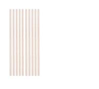 Palitos de madera para manualidades, Tacos de madera de balsa for construcción de modelos DIY, 3-12 mm x 10-50 cm, color de tronco, paquete de 3-30 piezas(6x200mm-10pcs)