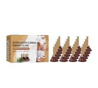 Palitos de Moxa Natural - 12 Conos Adelgazantes de Artemisa para abdomen, cintura y caderas. Desintoxicantes y adelgazantes, enriquecidos con ingredientes herbales.