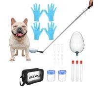 Palitos de para perros, prueba de de embarazo para mascotas, suministros veterinarios telescópicos, colector de de perro de mango largo, recogedor de muestras de extensible