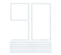 Palitos De Pegamento Caliente Miniaturas,Palitos De Pegamento Termofusibles Transparentes | 90 Piezas Para Reparación Collage Sellado De Metal Y Vidrio Bricolaje Decoración Y Proyectos Escolares Para